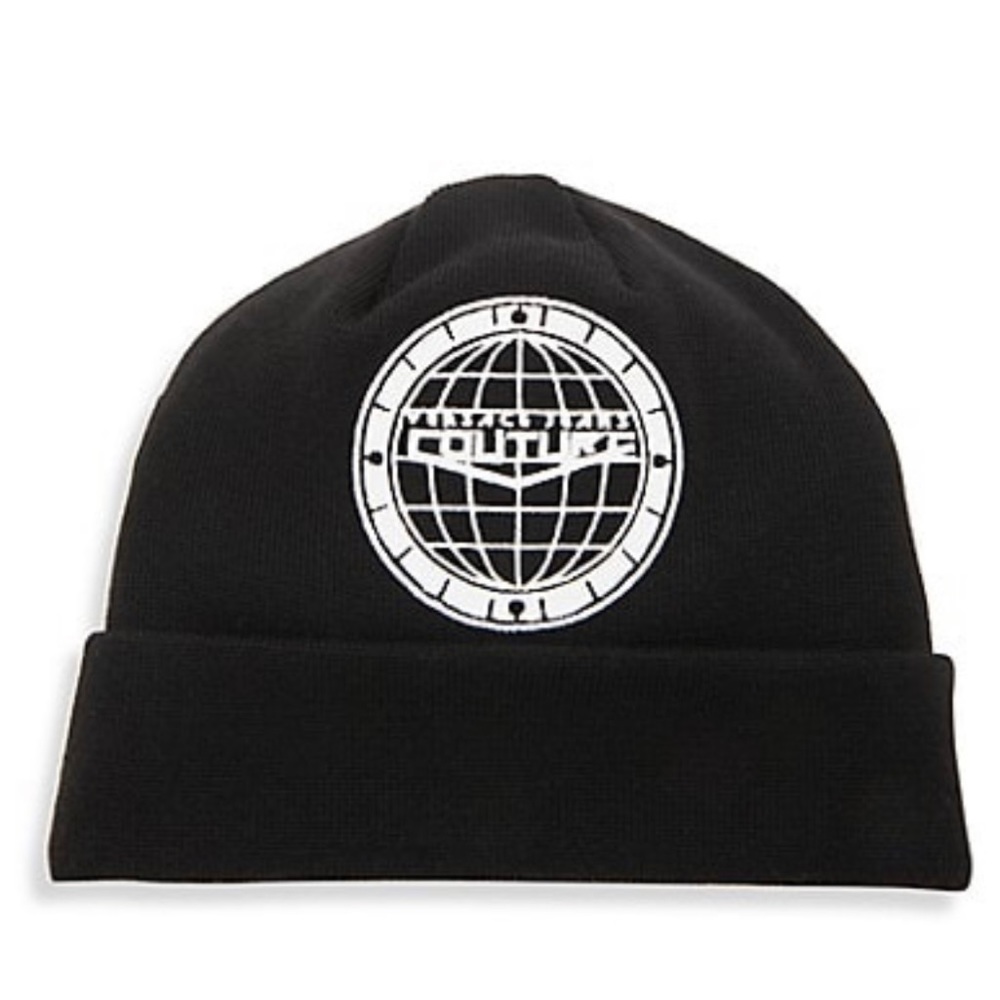 Versace Logo Patch Beanie